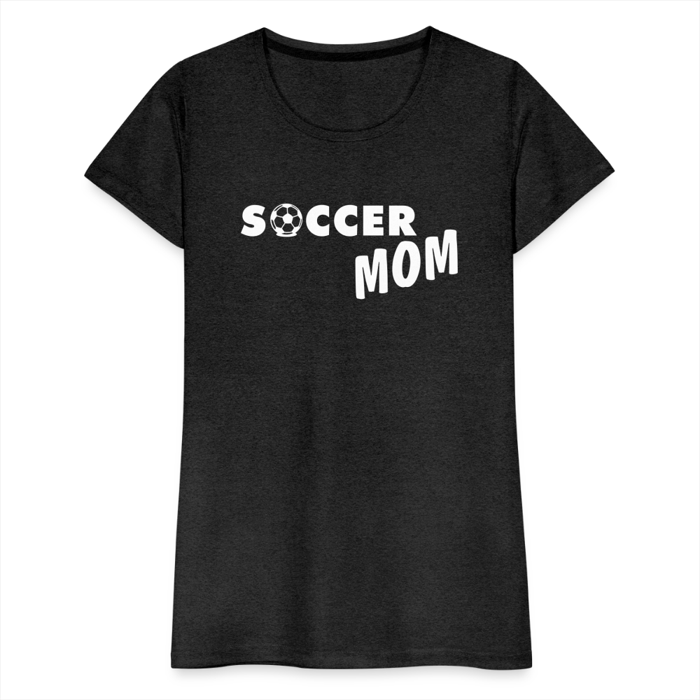 Frauen Premium T-Shirt - Soccer Mom - Anthrazit