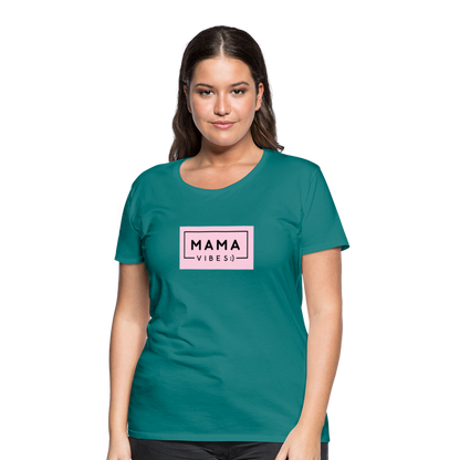 Frauen Premium T-Shirt - Mama Vibes - Divablau