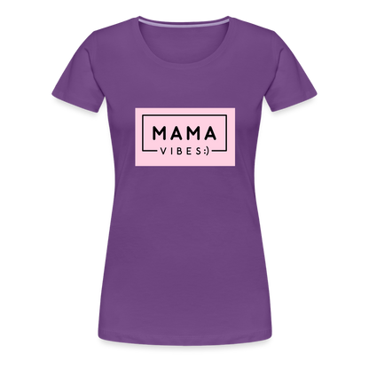 Frauen Premium T-Shirt - Mama Vibes - Lila