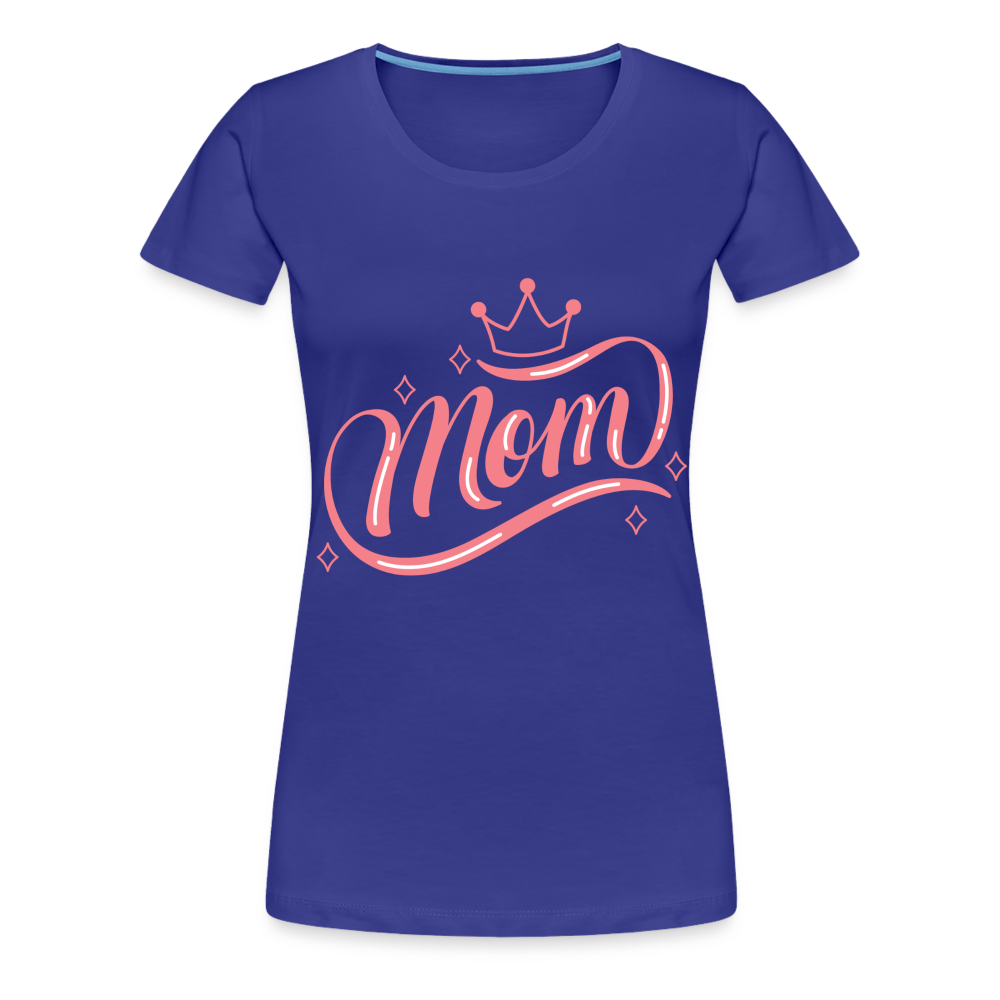 Frauen Premium T-Shirt - mom Design - Königsblau