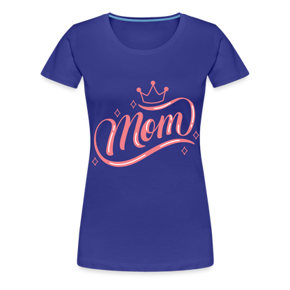 Frauen Premium T-Shirt - mom Design - Königsblau