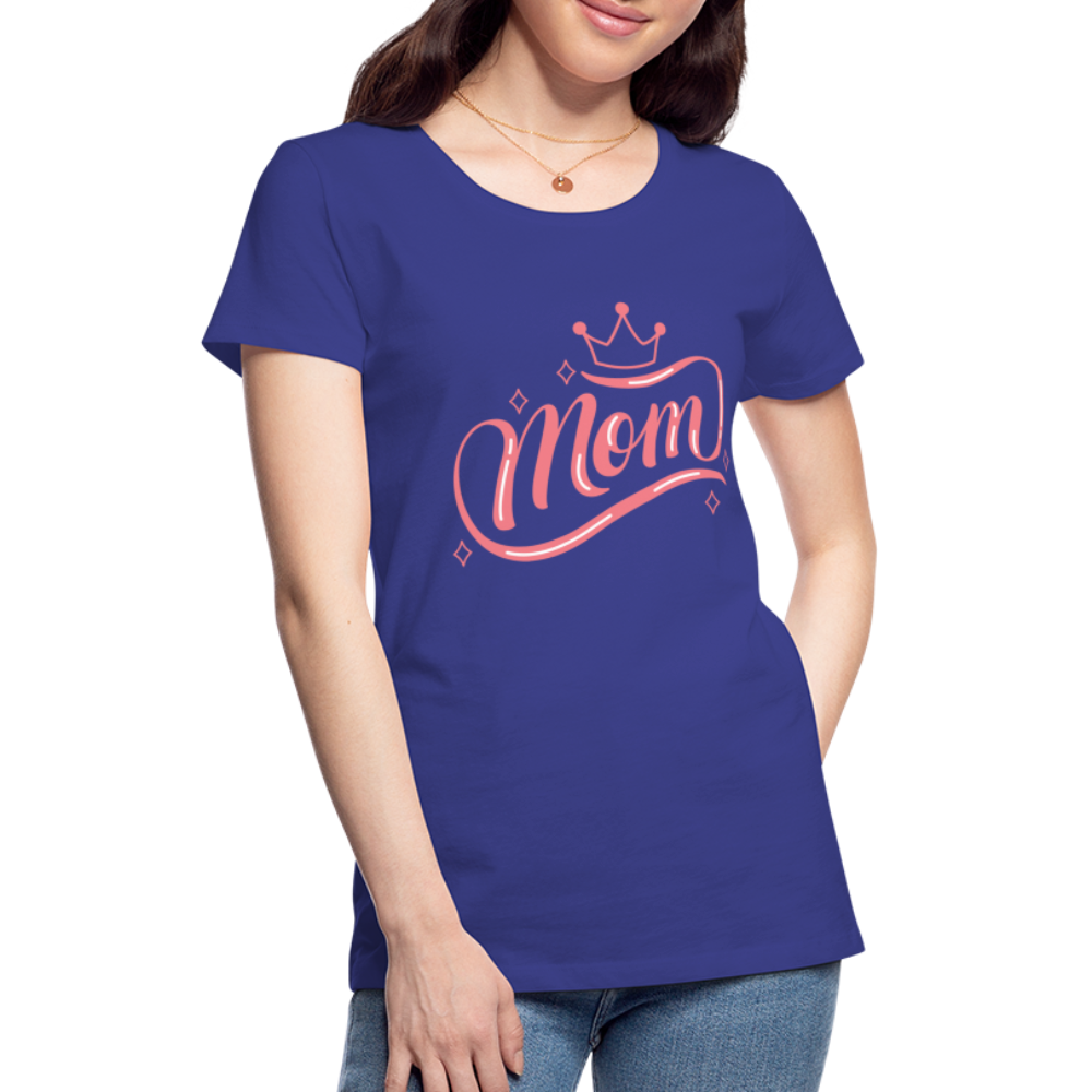 Frauen Premium T-Shirt - mom Design - Königsblau