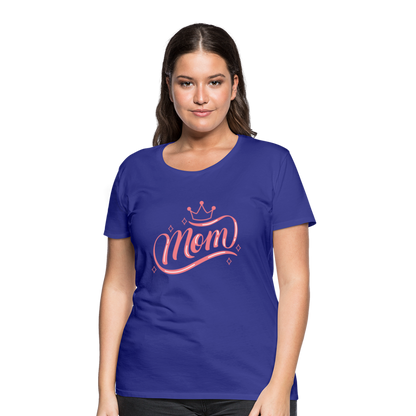 Frauen Premium T-Shirt - mom Design - Königsblau