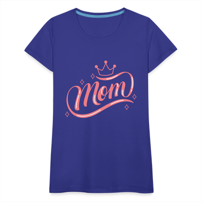 Frauen Premium T-Shirt - mom Design - Königsblau