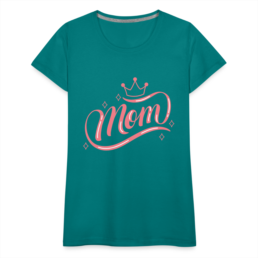 Frauen Premium T-Shirt - mom Design - Divablau