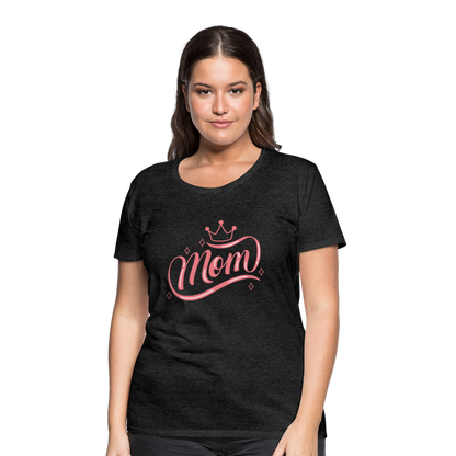 Frauen Premium T-Shirt - mom Design - Anthrazit