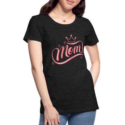 Frauen Premium T-Shirt - mom Design - Anthrazit