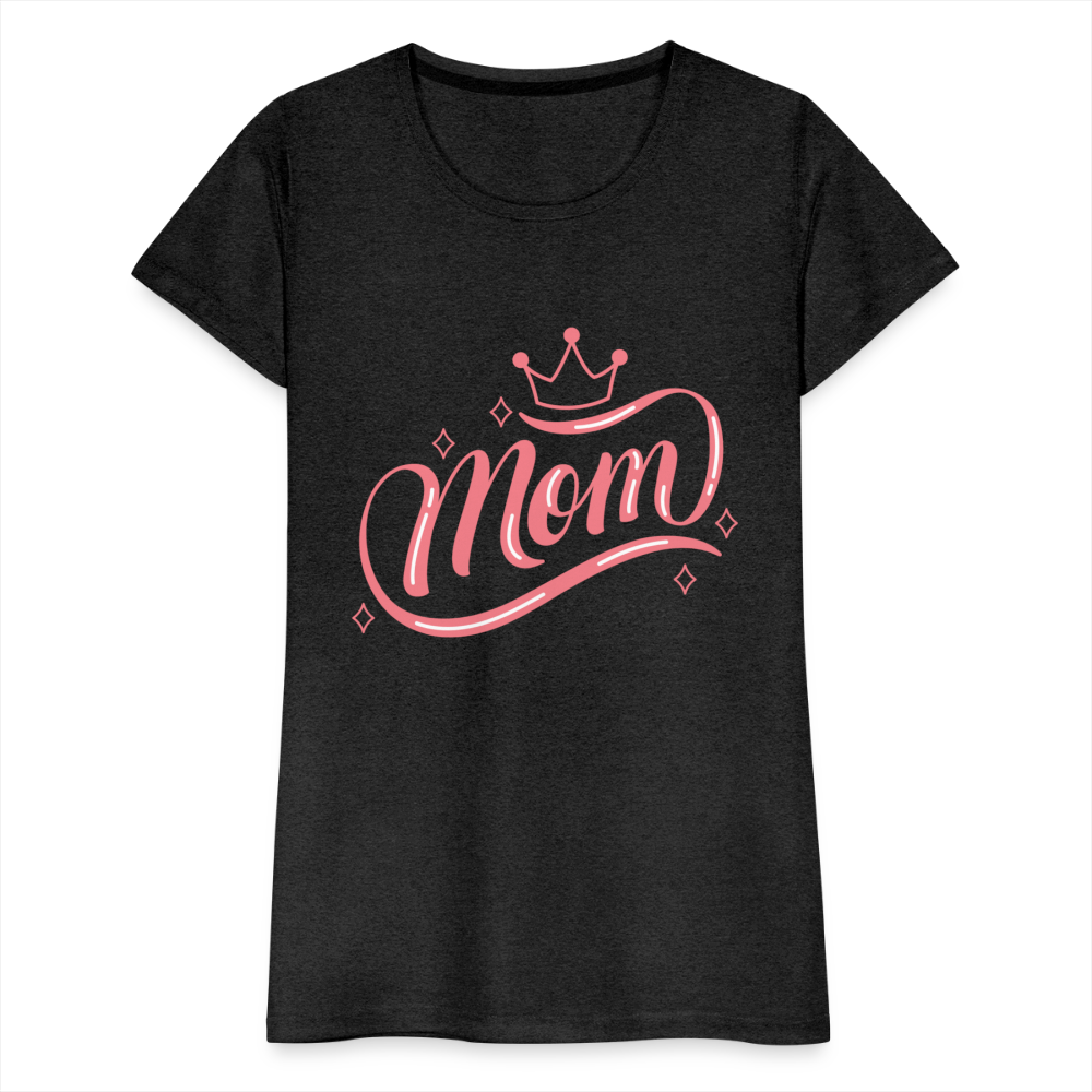 Frauen Premium T-Shirt - mom Design - Anthrazit