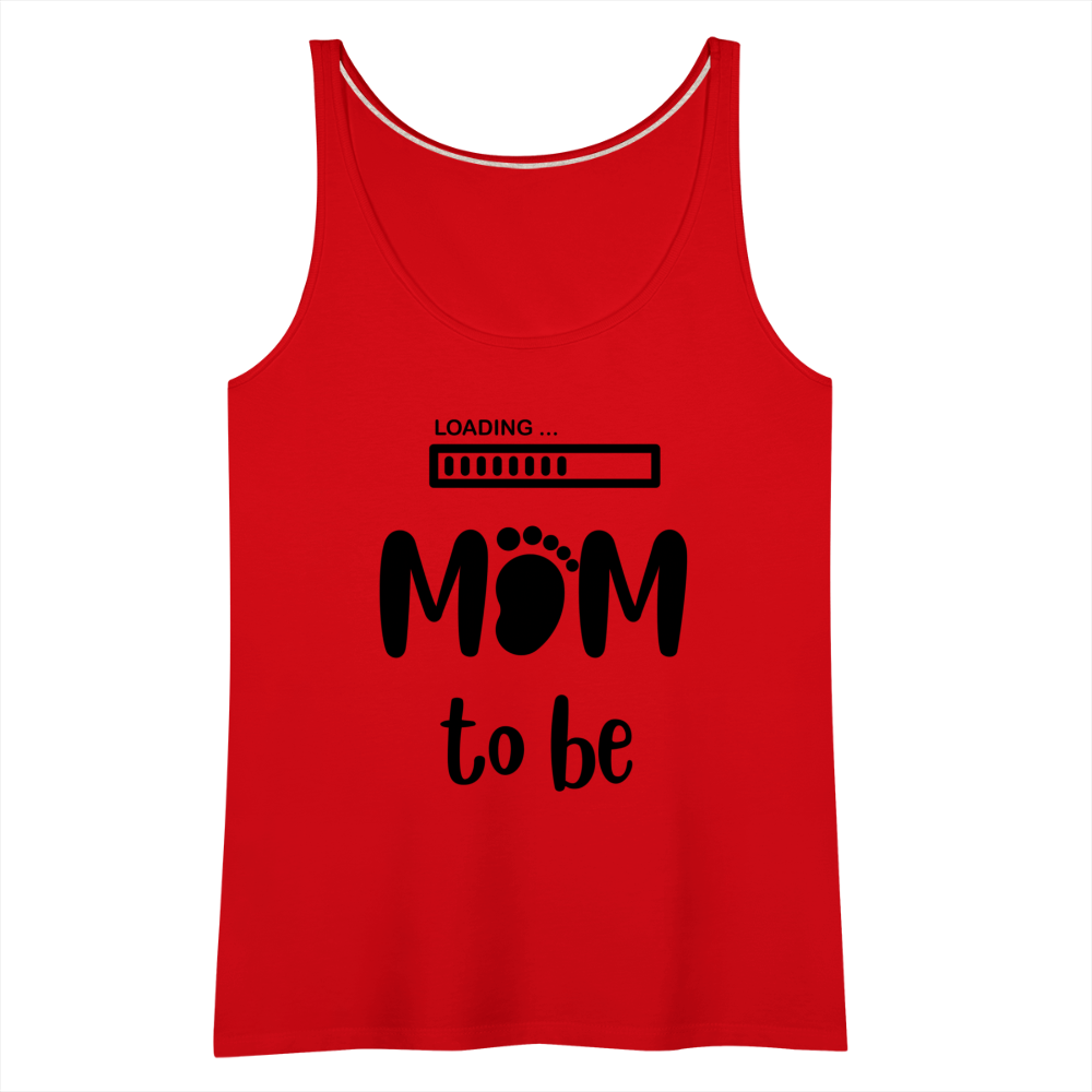 Frauen Premium Tank Top - Loading Mom to be - werdende Mutter Design - Rot