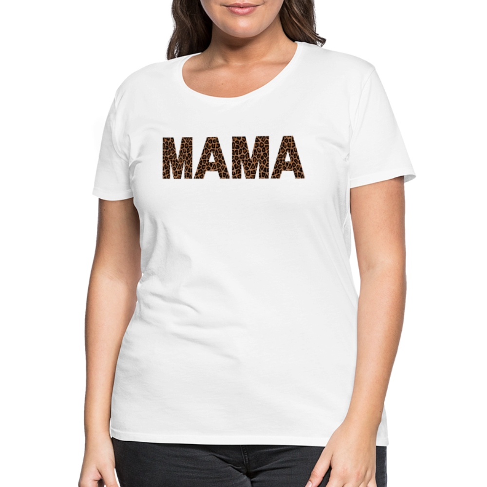 Frauen Premium T-Shirt - Mama Deisgn - weiß