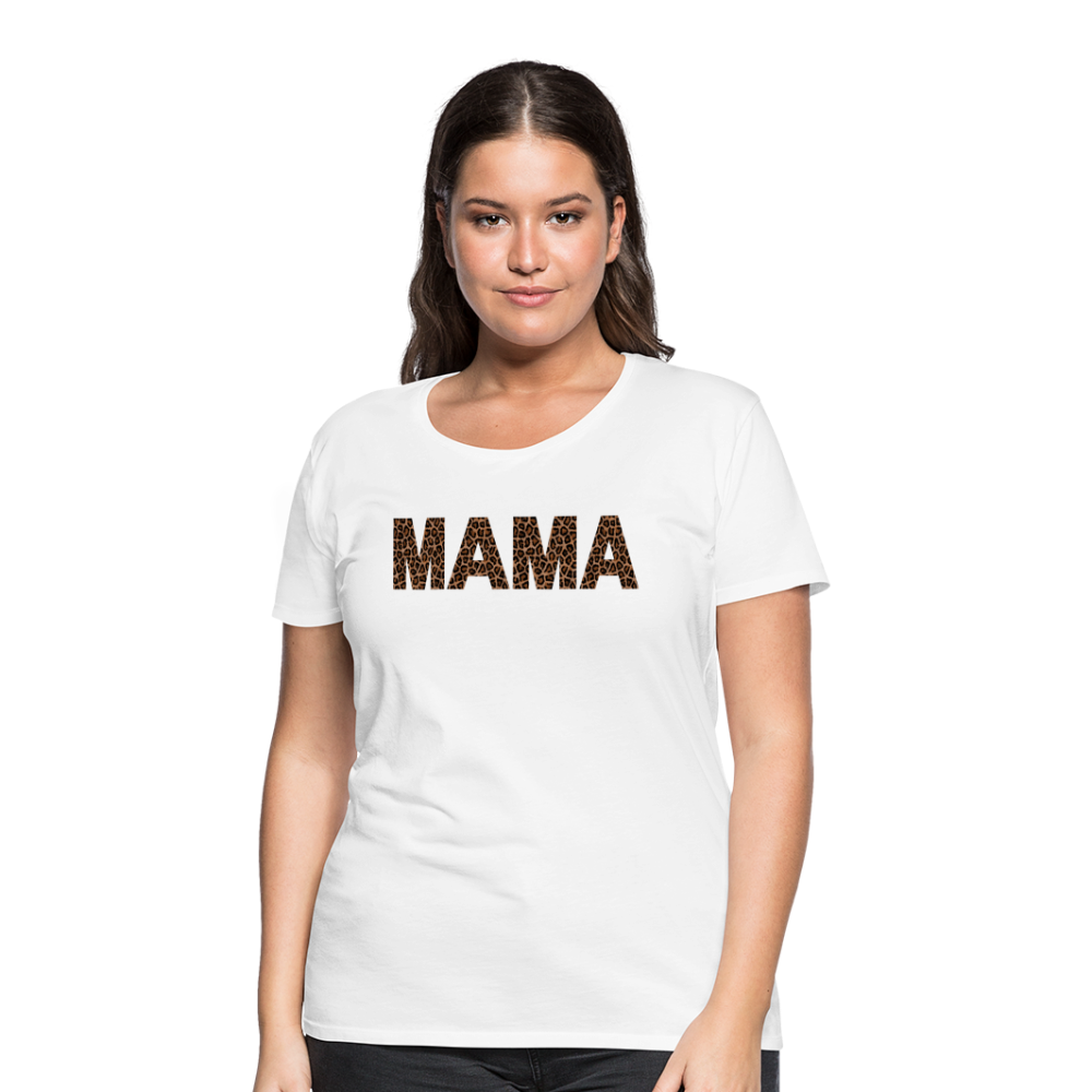 Frauen Premium T-Shirt - Mama Deisgn - weiß