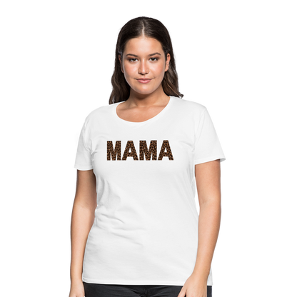 Frauen Premium T-Shirt - Mama Deisgn - weiß