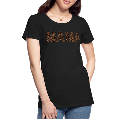 Frauen Premium T-Shirt - Mama Deisgn - Schwarz