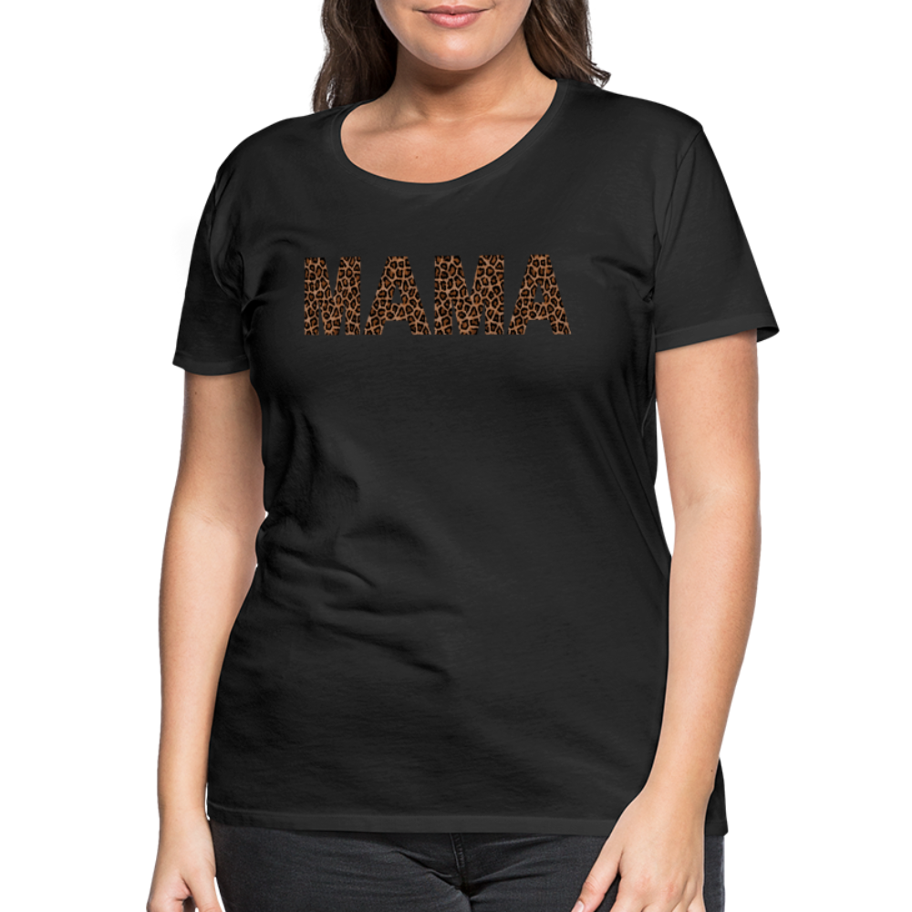 Frauen Premium T-Shirt - Mama Deisgn - Schwarz