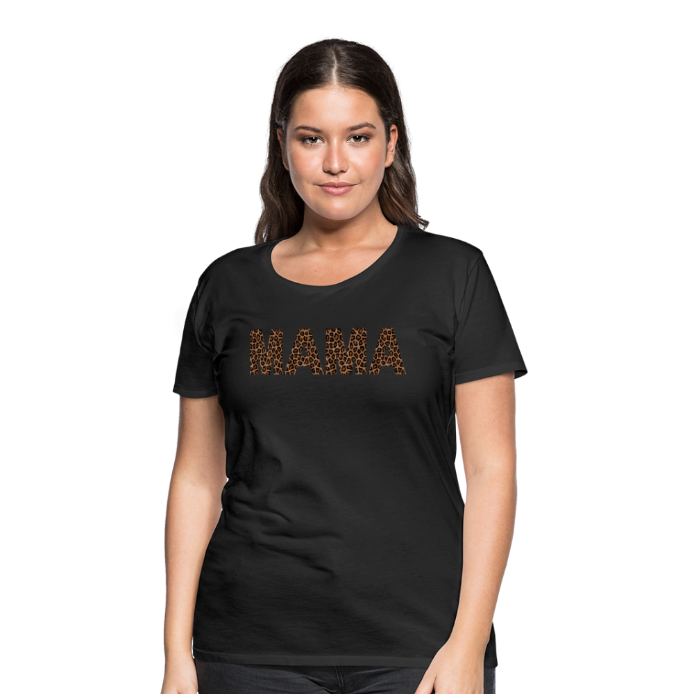 Frauen Premium T-Shirt - Mama Deisgn - Schwarz