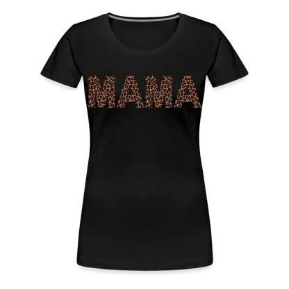 Frauen Premium T-Shirt - Mama Deisgn - Schwarz