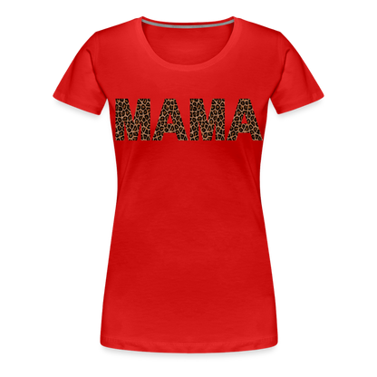 Frauen Premium T-Shirt - Mama Deisgn - Rot