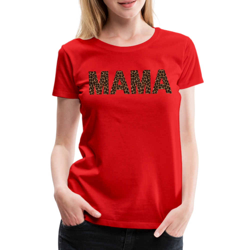 Frauen Premium T-Shirt - Mama Deisgn - Rot