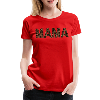 Frauen Premium T-Shirt - Mama Deisgn - Rot