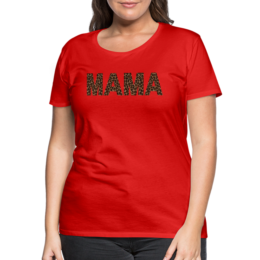 Frauen Premium T-Shirt - Mama Deisgn - Rot