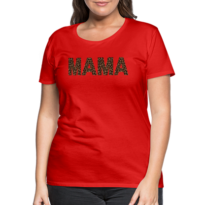 Frauen Premium T-Shirt - Mama Deisgn - Rot