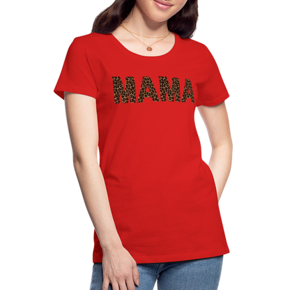 Frauen Premium T-Shirt - Mama Deisgn - Rot