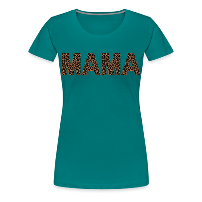 Frauen Premium T-Shirt - Mama Deisgn - Divablau