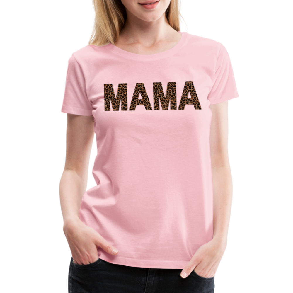 Frauen Premium T-Shirt - Mama Deisgn - Hellrosa