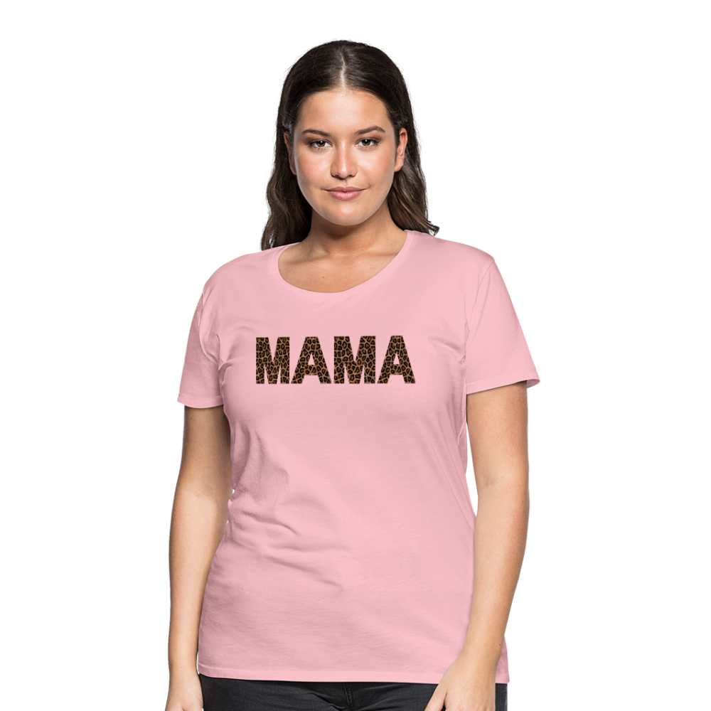 Frauen Premium T-Shirt - Mama Deisgn - Hellrosa