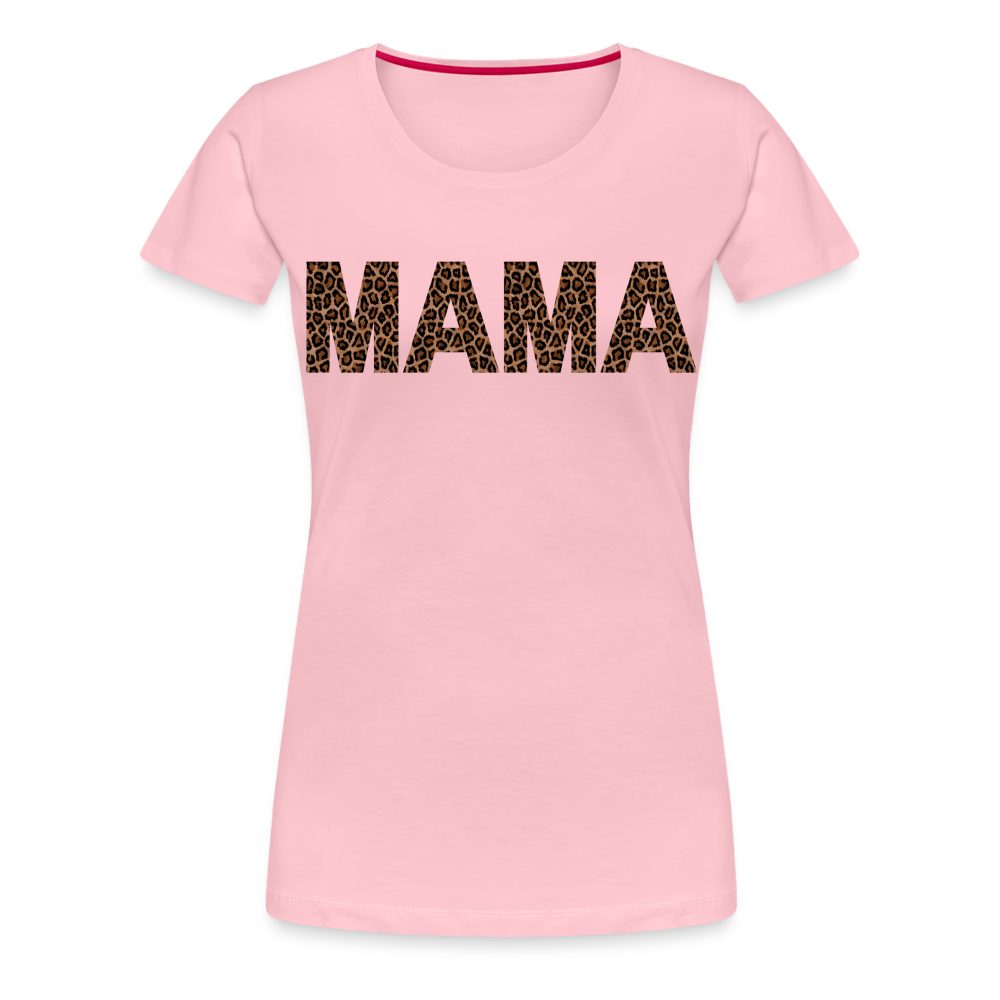 Frauen Premium T-Shirt - Mama Deisgn - Hellrosa