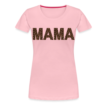 Frauen Premium T-Shirt - Mama Deisgn - Hellrosa