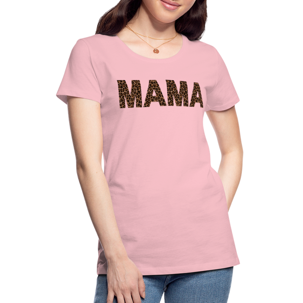 Frauen Premium T-Shirt - Mama Deisgn - Hellrosa