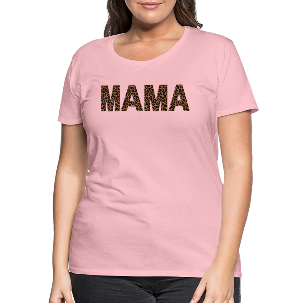 Frauen Premium T-Shirt - Mama Deisgn - Hellrosa