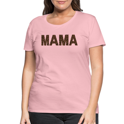 Frauen Premium T-Shirt - Mama Deisgn - Hellrosa