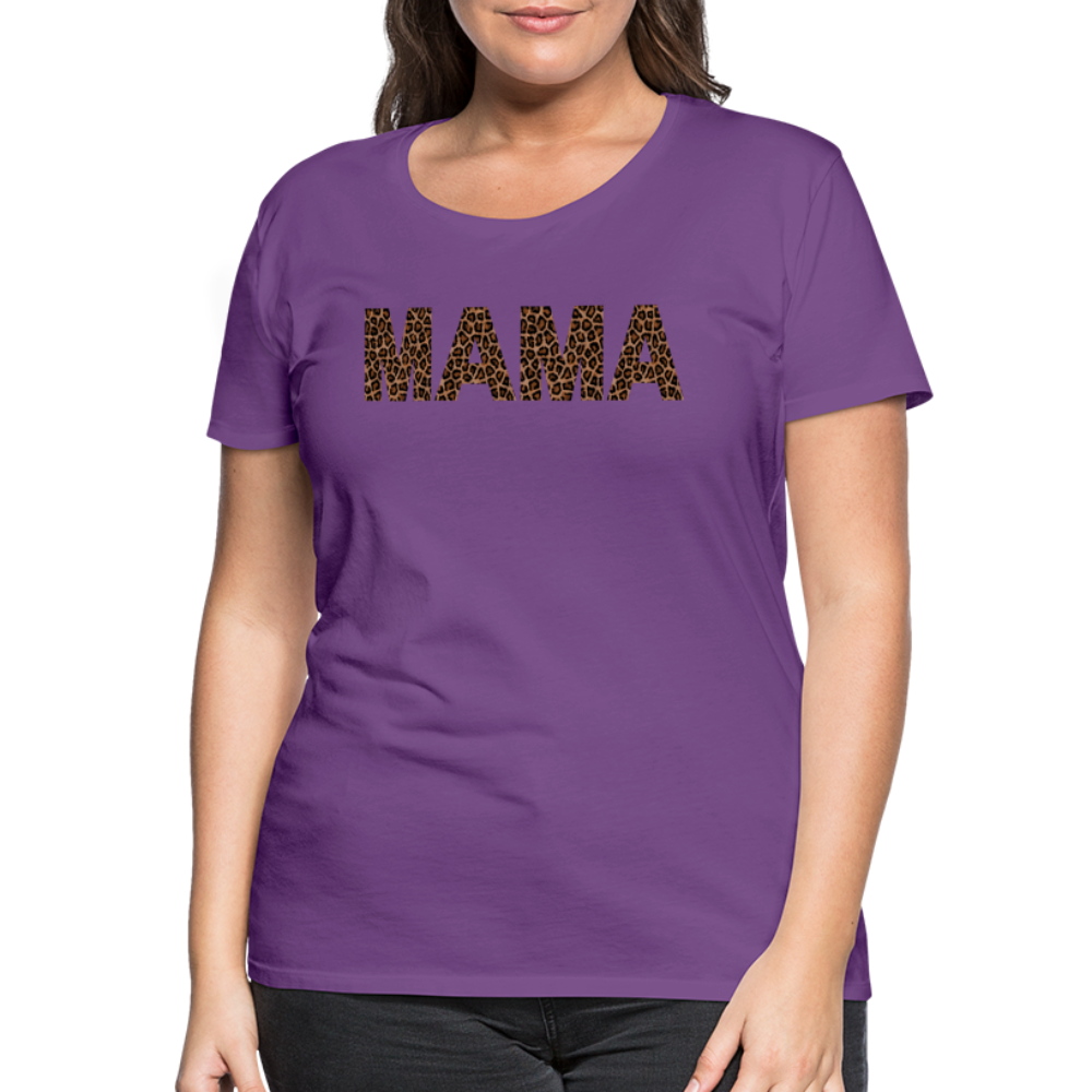 Frauen Premium T-Shirt - Mama Deisgn - Lila