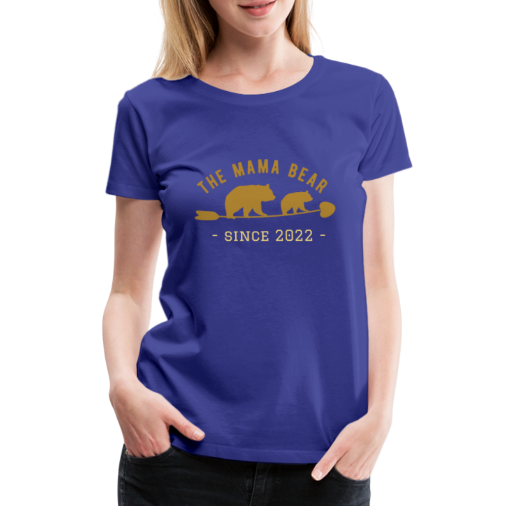 Mama Bear T-Shirt - Jahreszahl personalisierbar - Königsblau