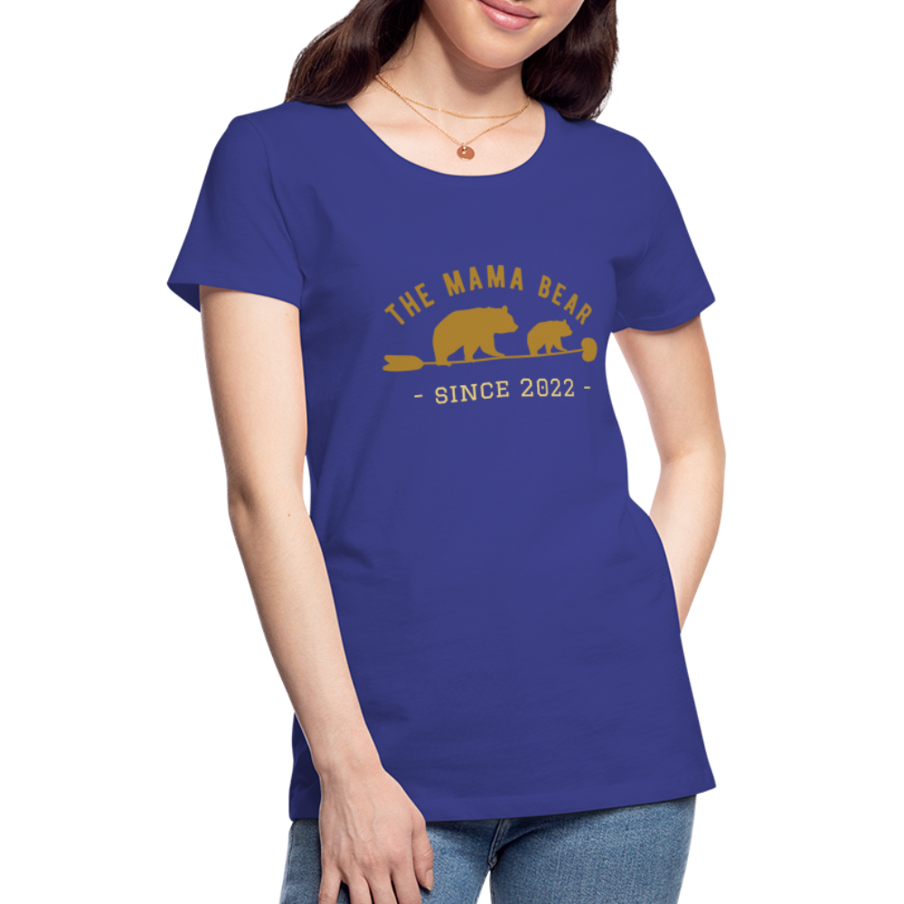 Mama Bear T-Shirt - Jahreszahl personalisierbar - Königsblau