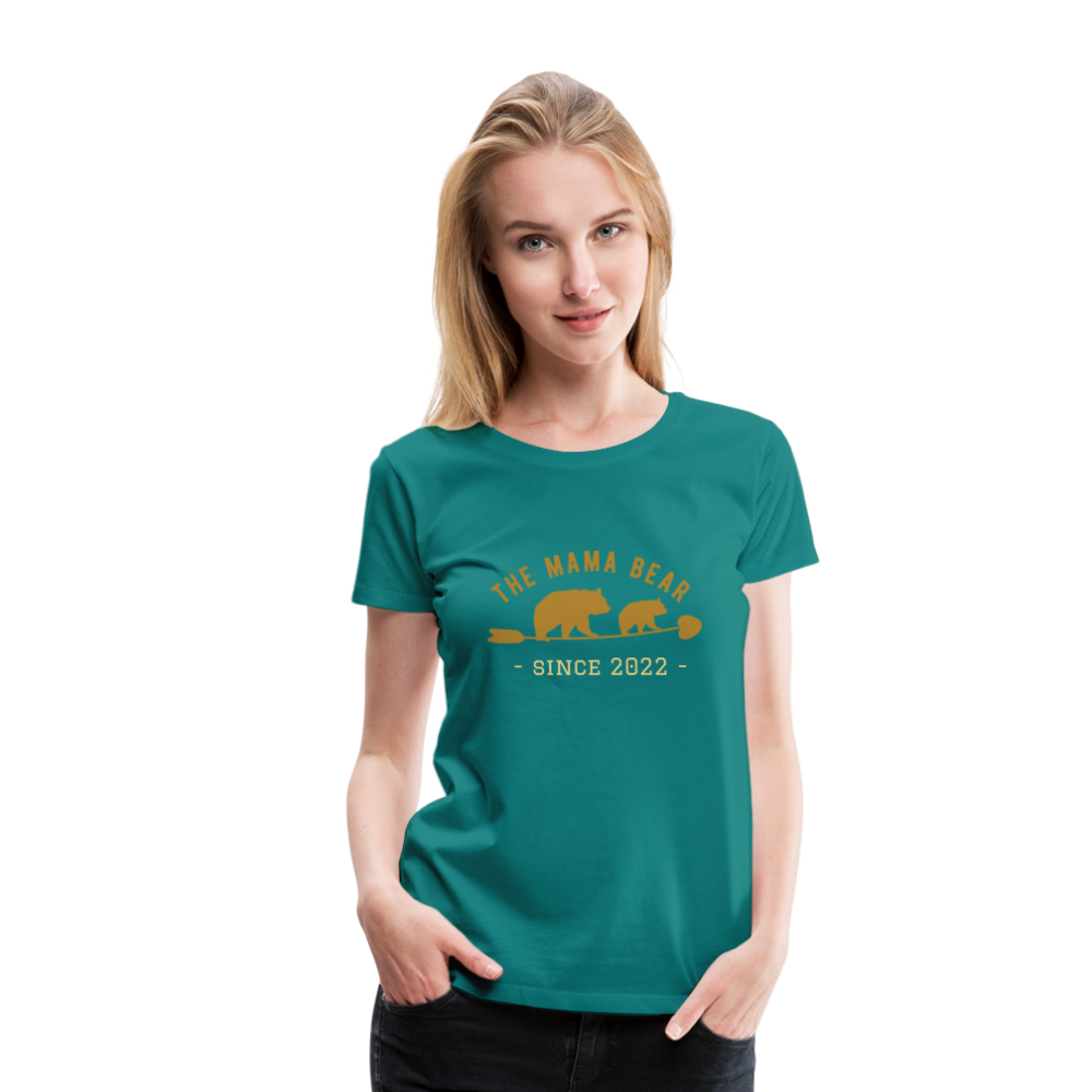 Mama Bear T-Shirt - Jahreszahl personalisierbar - Divablau