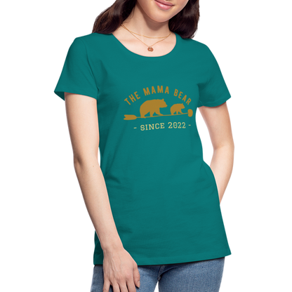 Mama Bear T-Shirt - Jahreszahl personalisierbar - Divablau