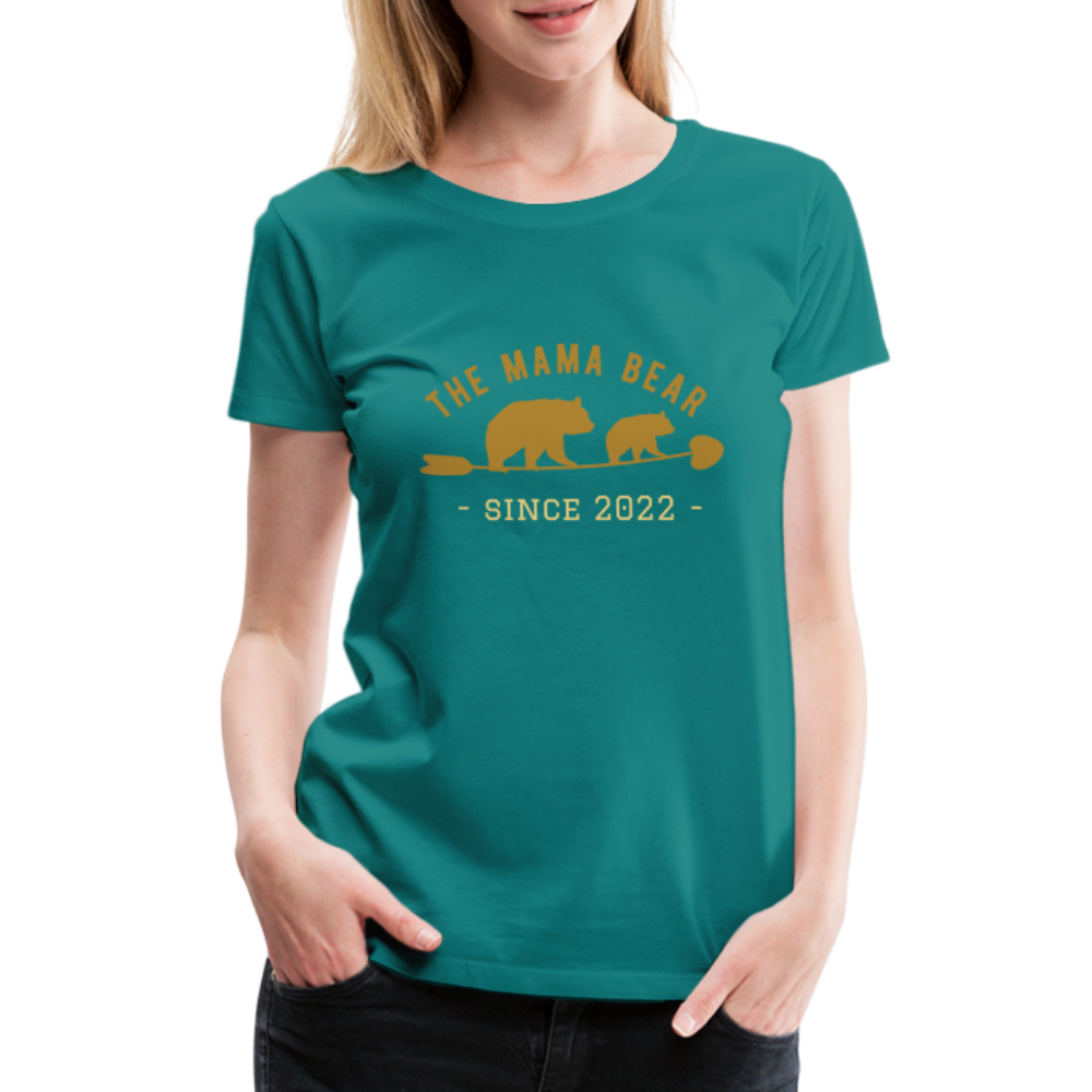 Mama Bear T-Shirt - Jahreszahl personalisierbar - Divablau