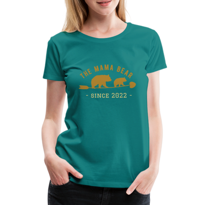 Mama Bear T-Shirt - Jahreszahl personalisierbar - Divablau