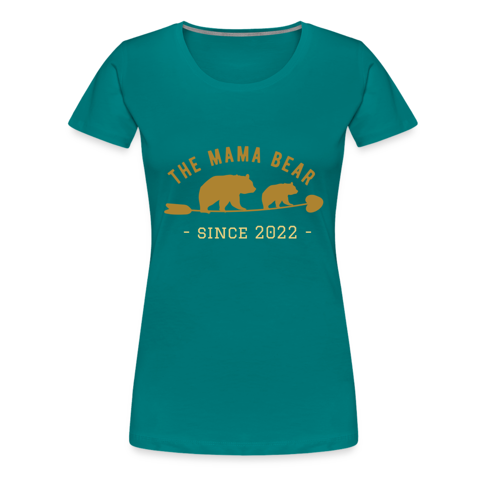 Mama Bear T-Shirt - Jahreszahl personalisierbar - Divablau