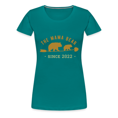 Mama Bear T-Shirt - Jahreszahl personalisierbar - Divablau