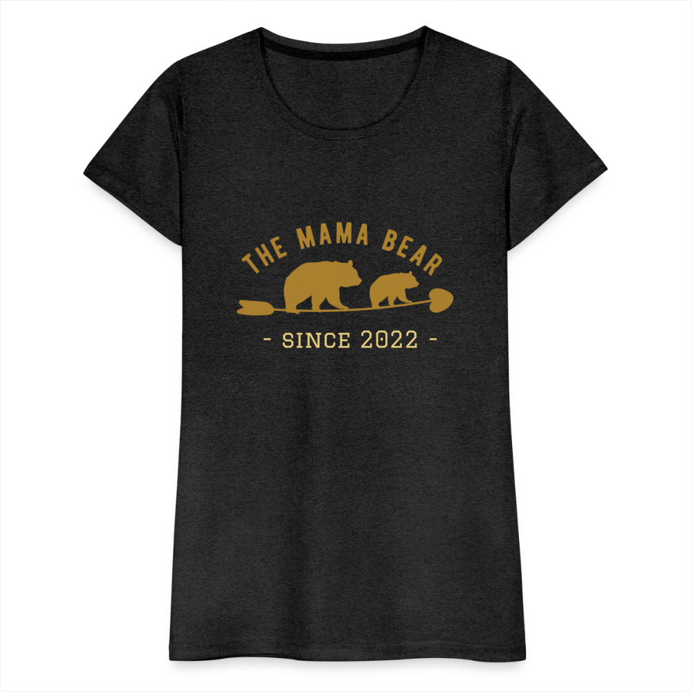 Mama Bear T-Shirt - Jahreszahl personalisierbar - Anthrazit