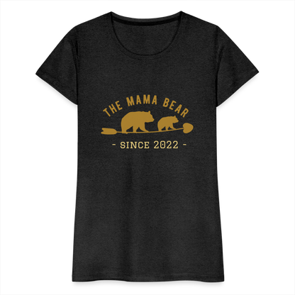 Mama Bear T-Shirt - Jahreszahl personalisierbar - Anthrazit