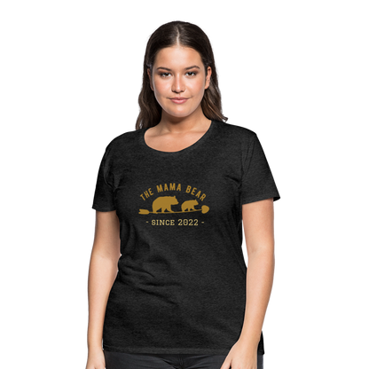 Mama Bear T-Shirt - Jahreszahl personalisierbar - Anthrazit